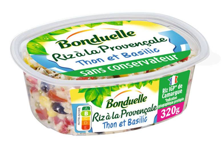 Bonduelle riz à la provençale au thon et basilic 320g