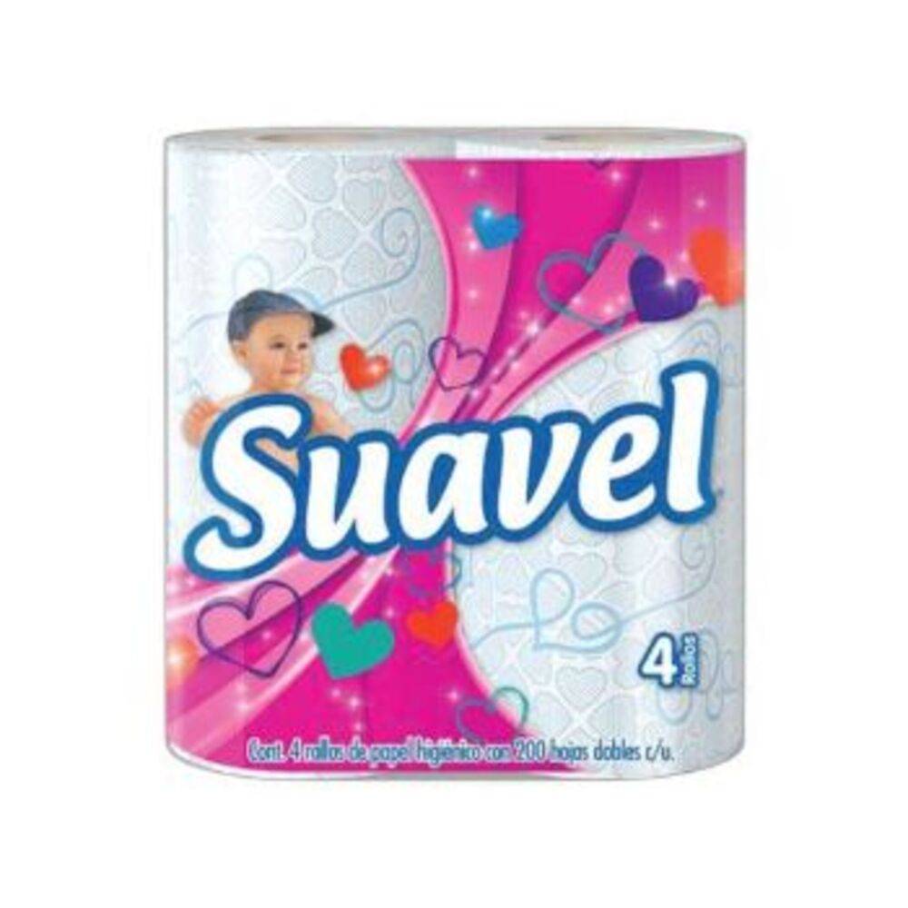 Suavel papel higiénico (4 un)