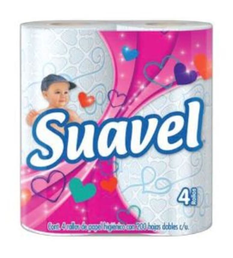 Suavel · Papel higiénico (4 un)