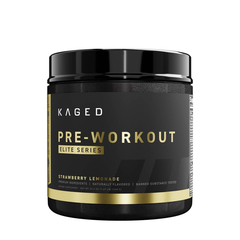 Kaged Elite Series: Pre-Workout (23 oz) (strawberry-lemonade)