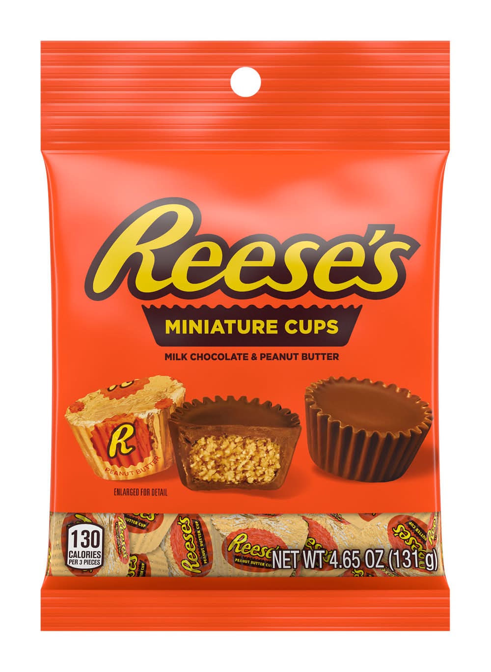 Reese's Milk Chocolate & Peanut Butter Miniature Cups (4.65 oz)