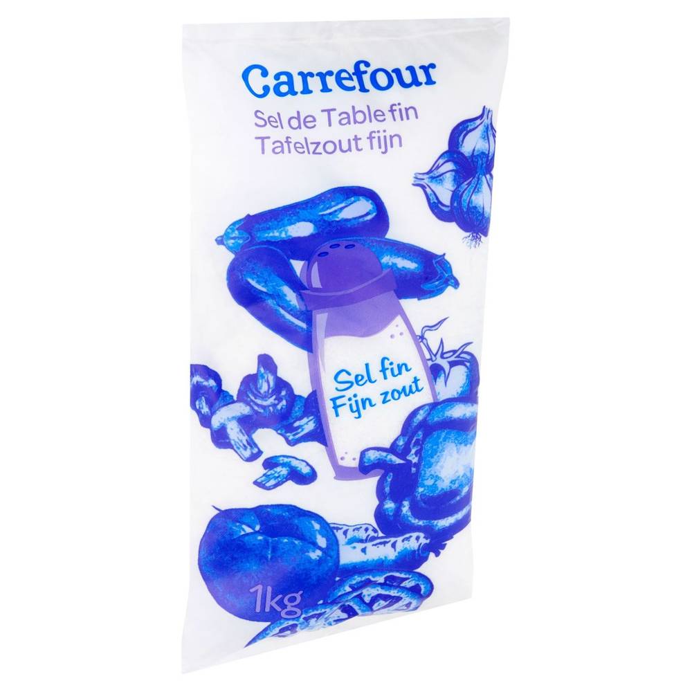 Carrefour Sel de Table Fin 1 kg