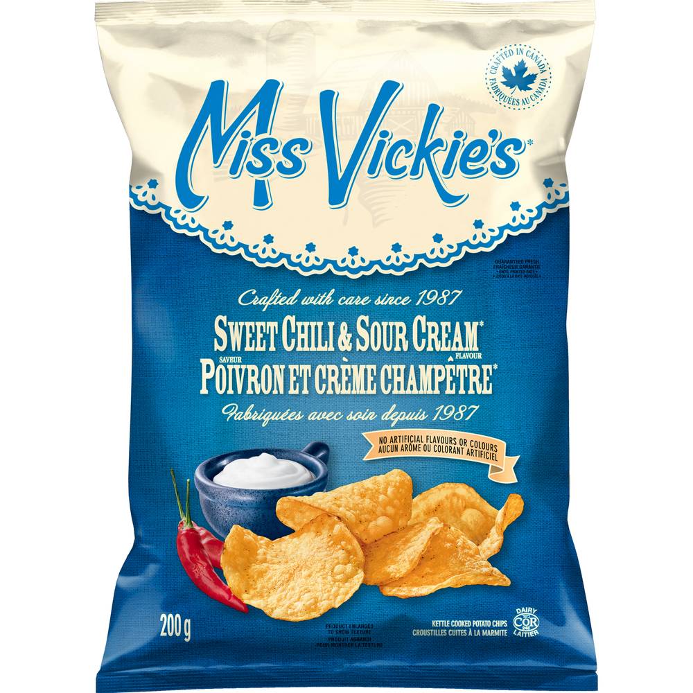 Miss Vickie's Sweet Chili & Sour Cream Chips (200 g)