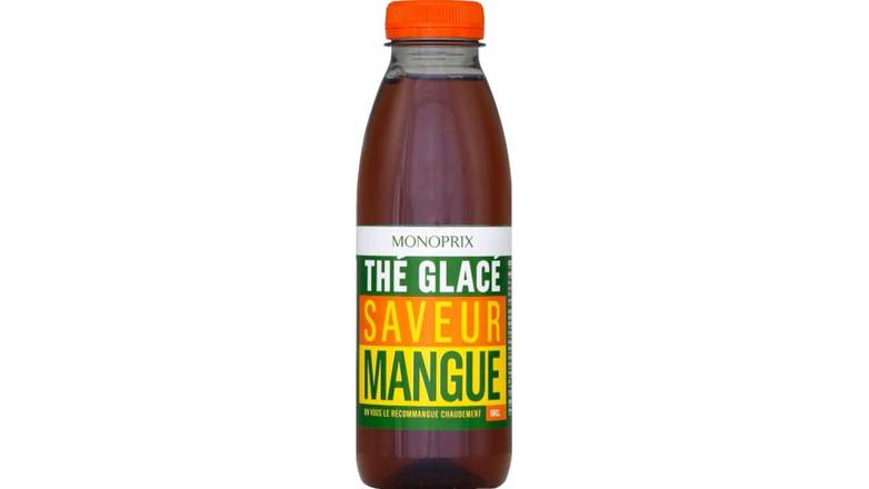 Monoprix - Thé glacé saveur (500 ml) (mangue)