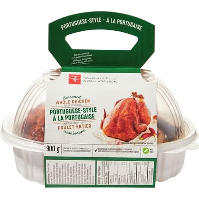 President's Choice Portuguese Style Seasoned Whole Chicken (Available After 11Am) 900.0 G