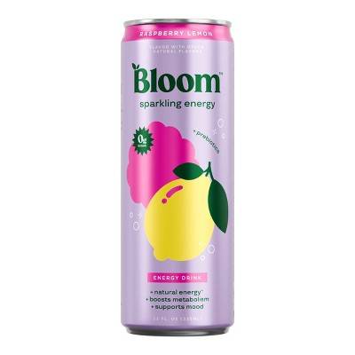 Bloom Raspberry Lemon Energy Drink (12 fl oz)