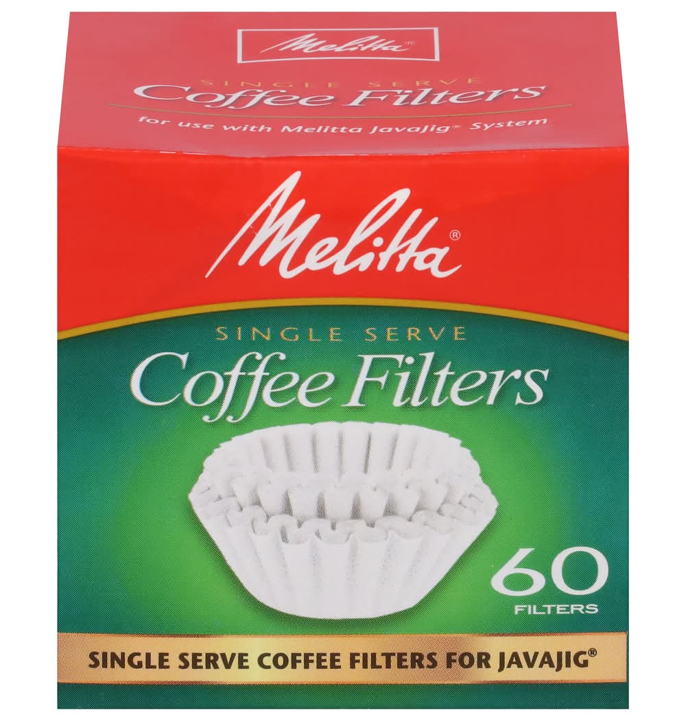 Melitta Single Serve Coffee Filters (3.9 oz)