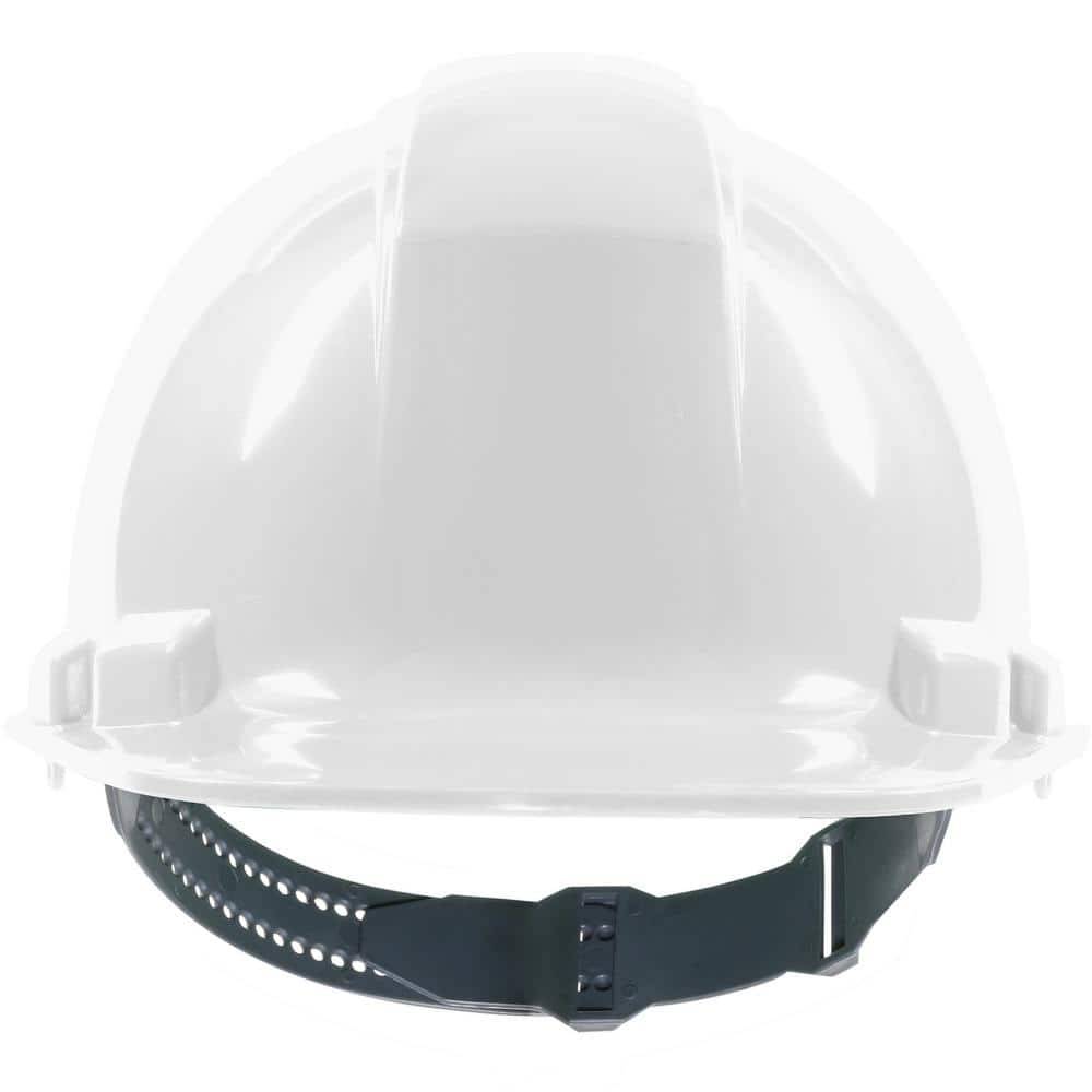 PIP Type 1 Class E Hard Hat With 4-point Pinlock Suspension, White