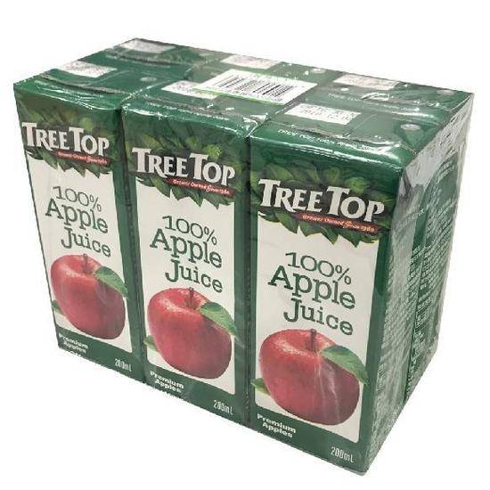 樹頂100%純蘋果汁200mlx6入