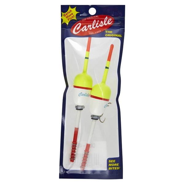 Carlisle Spring Lok Floats With Hooks and Sinkers (2 ct)