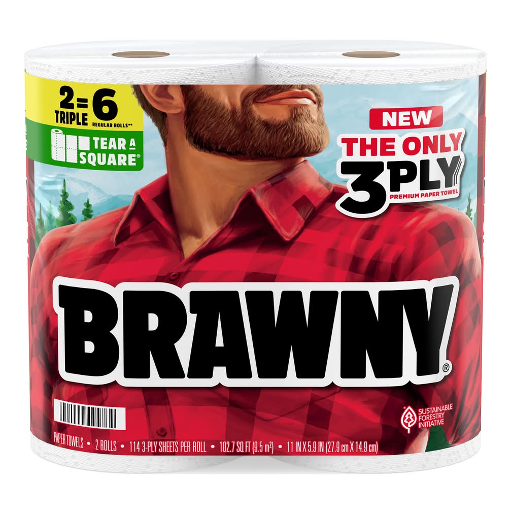 Brawny Paper Towels (6 ct)