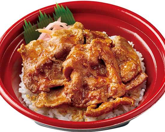 豚肩ロース焼肉丼～八丁味噌使用～Grilled pork shoulder rice bowl ～used Hatcho miso～