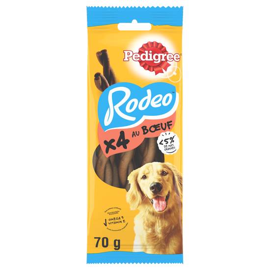 Pedigree - Rodeo récompenses au bœuf pour chien (4 pièces)