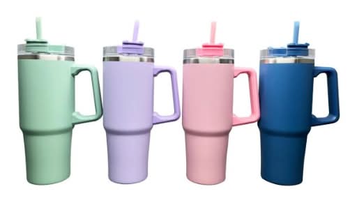 Nutmeg Home XL Double Wall Travel Mug With Handle