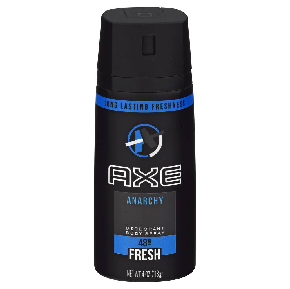 Axe Body Spray Deodorant For Men Anarchy (4 oz)