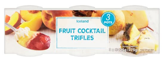 Iceland Assorted, Fruit Cocktail Trifles (3 pack)