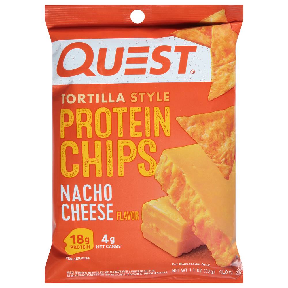 Quest Gluten Free Nacho Flavored Protein Chips (1.1 oz)