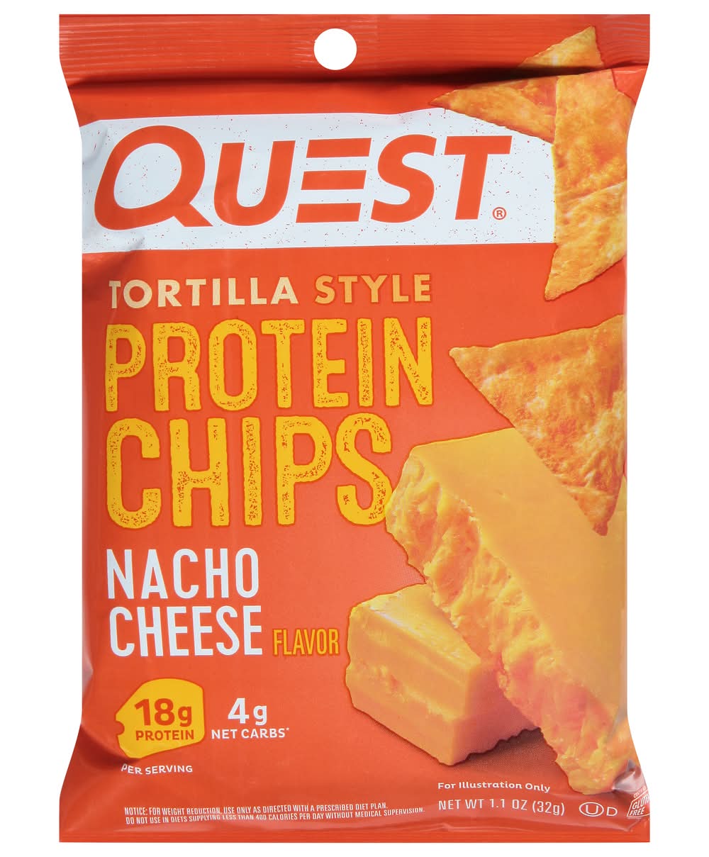 Quest Gluten Free Protein Chips, Nacho Cheese (1.1 oz)