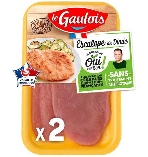 Escalope de dinde - le gaulois