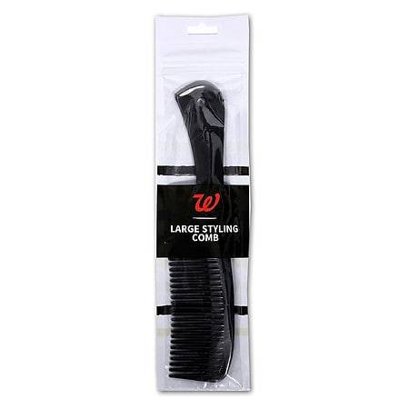 Walgreens Beauty Black Large Styling Comb