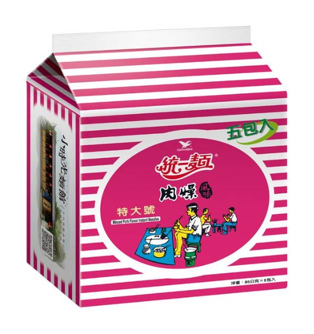 統一肉燥風味麵特大 | 5 入 #28003062
