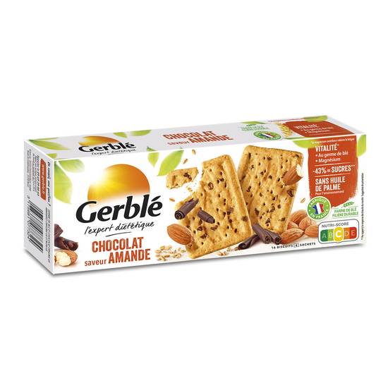 Gerble - Biscuits chocolat amande (16 pi�èces)