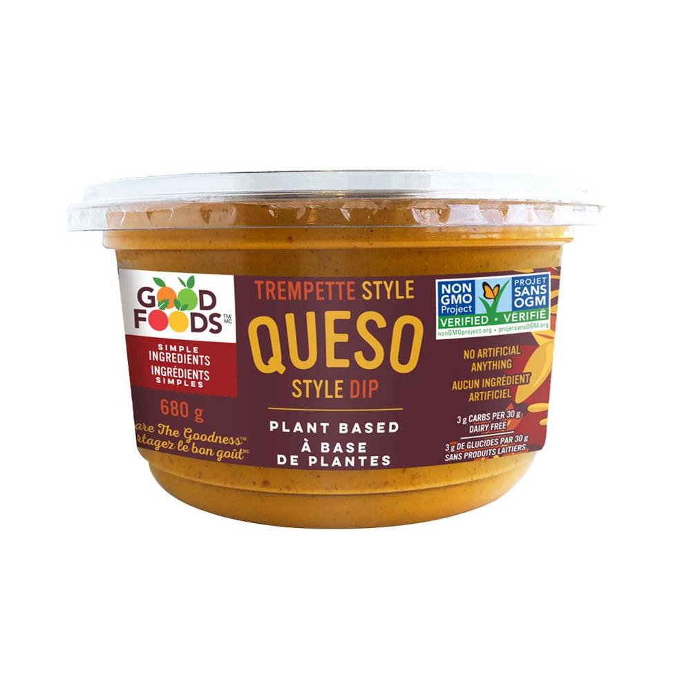 Plant Based Queso Style Dip 2X340G Wcsl 45