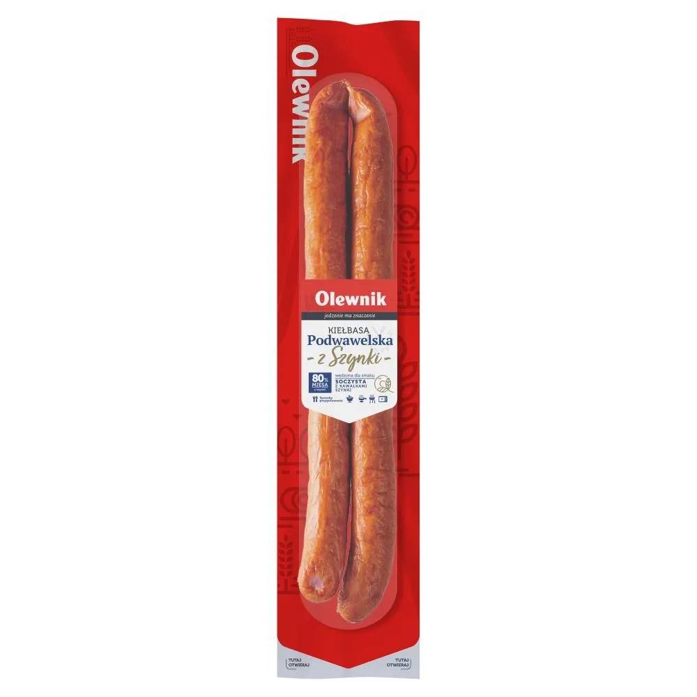 Olewnik Kiełbasa podwawelska z szynki 400 g