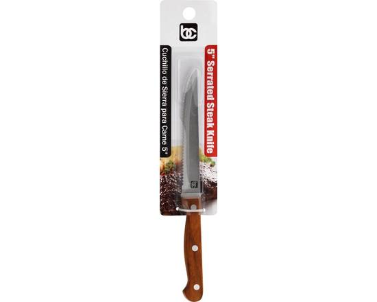 Bc · 5  Serrated Steak Knife (1 knife)