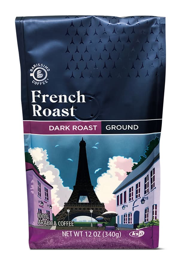Barissimo French Ground Coffee, Dark Roast (12 oz)