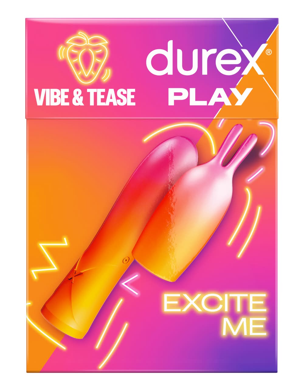 durex 2 in 1 vibrator Durex Play Vibe & Tease 2 in 1 Vibrator & Teaser Tip For Pleasure Delivery  Near Me | Order Online