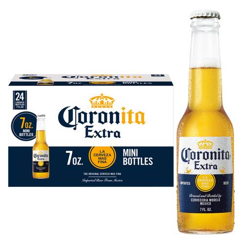 Coronita Extra 24pk 7oz Btl 4.6% ABV