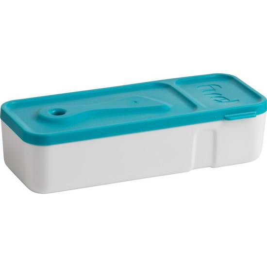 Trudeau contenant à collation et à trempette (1 unité, bleu) - fuel snack'n dip container, blue