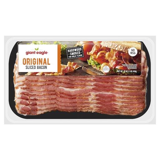 Giant Eagle Original Sliced Bacon