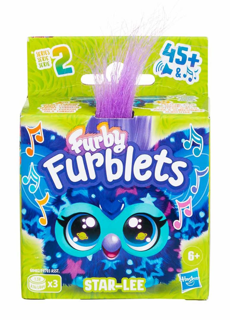 Furby Furblets Mini Interactive Electronic Pet Toy 6y+, Luv-Lee