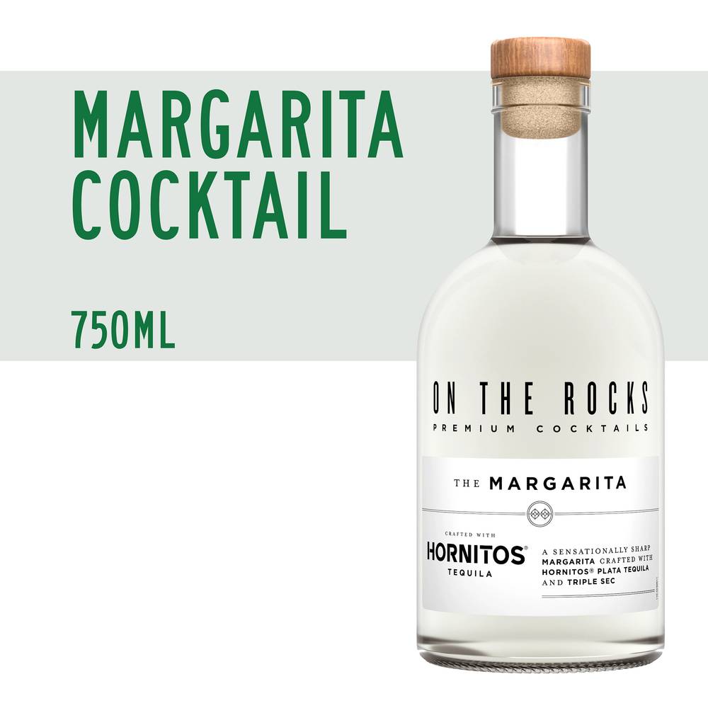 On the Rocks Hornitos Tequila Margarita Cocktail (750 ml)