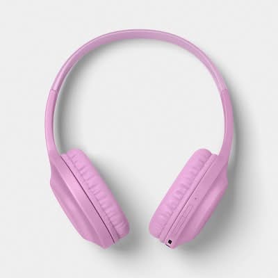 Heyday Wireless/Wired Bluetooth Headphone With Aux Cable, Bright Lilac