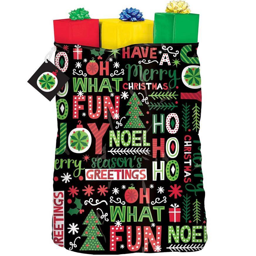 Joyful Holiday Gift Sack