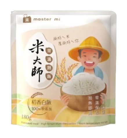 米大師 常溫熟飯 稻香白飯(每包約180g) <1Pack包 x 1 x 1PACK包>