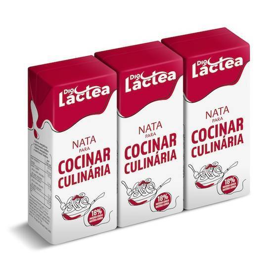 Nata para cocinar culinaria Día lactea brik 3 x 200 ml