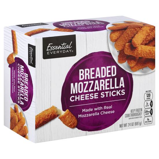 Essential Everyday Breaded Mozzarella Cheese Sticks