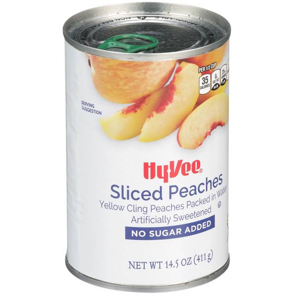Hy-Vee Sliced Peaches No Sugar Added