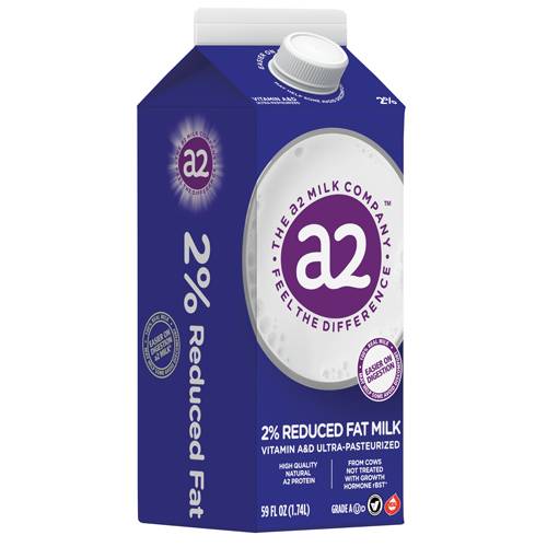 A2 2% Reduced Fat Milk