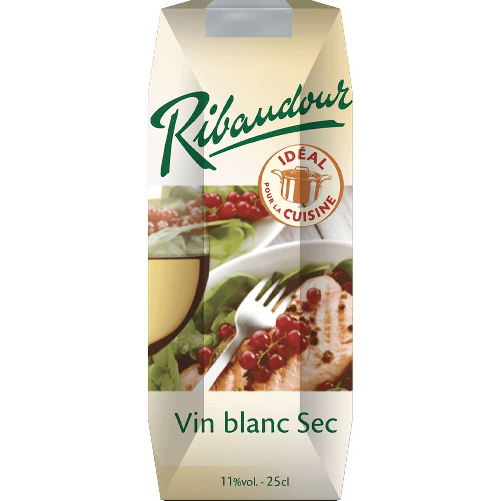 Ribaudour - Vin blanc de France (3 pack, 250 ml)