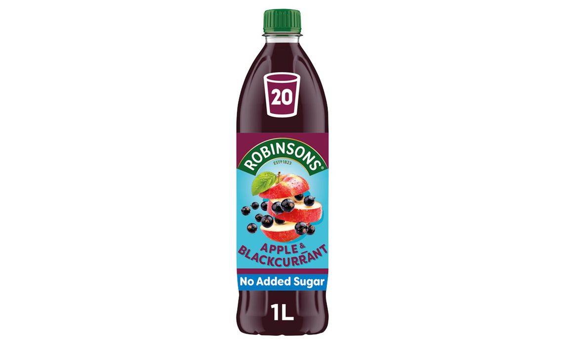 Robinsons Squash Apple & Blackcurrant 1 litre (254334)