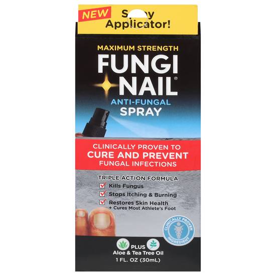 Fungi Nail Anti-Fungal Spray, Maximum Strength