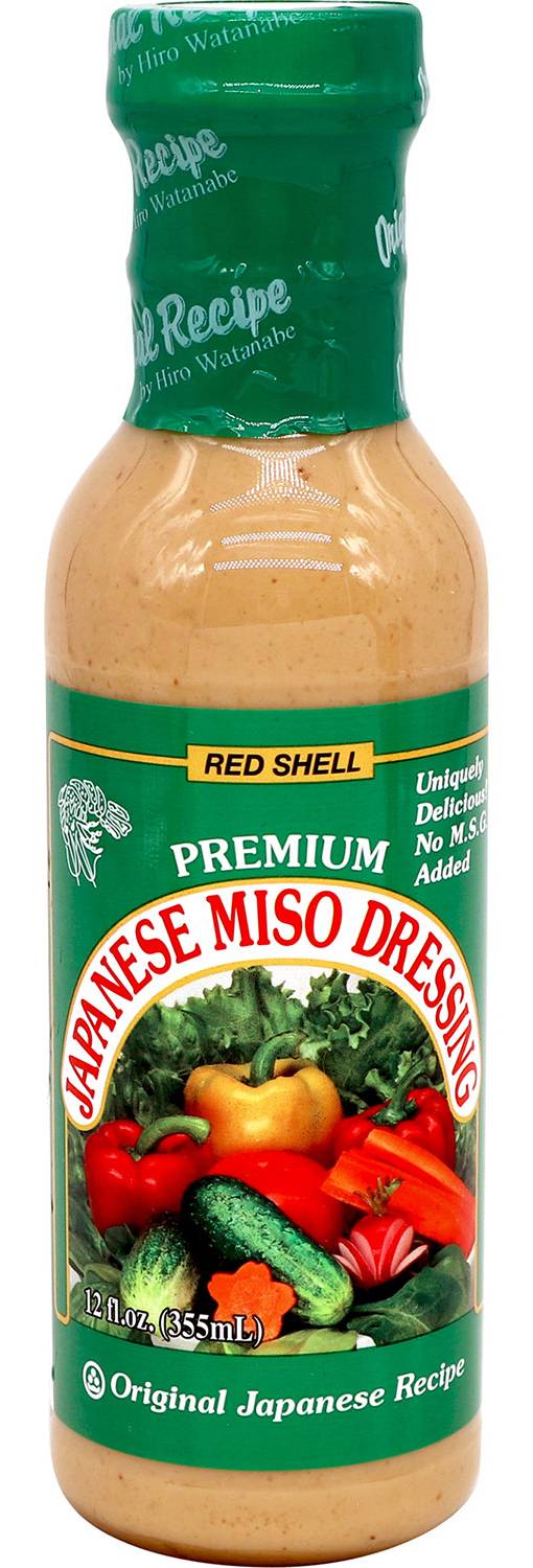 red shell japanese miso dressing recipe Red Shell Foods Miso Dressing, 12 fl oz