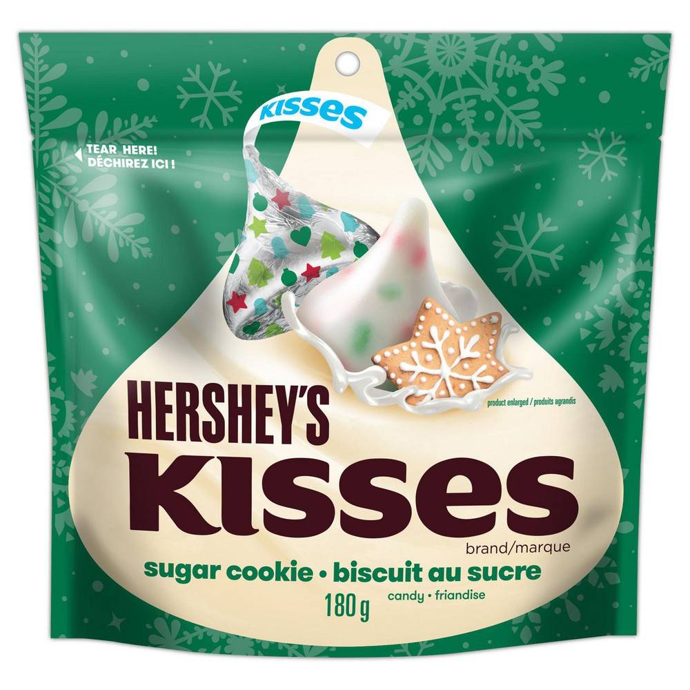 Hershey's Kisses Sugar Cookie Holiday Candy (180 g)