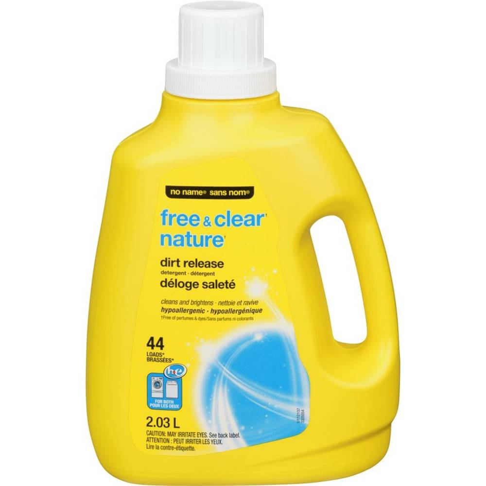 No Name Free & Clear He Laundry Detergent (2.03 L)