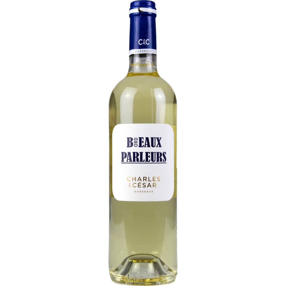 Charles & Cesar - Vin blanc bordeaux beaux parleurs sec (750ml)